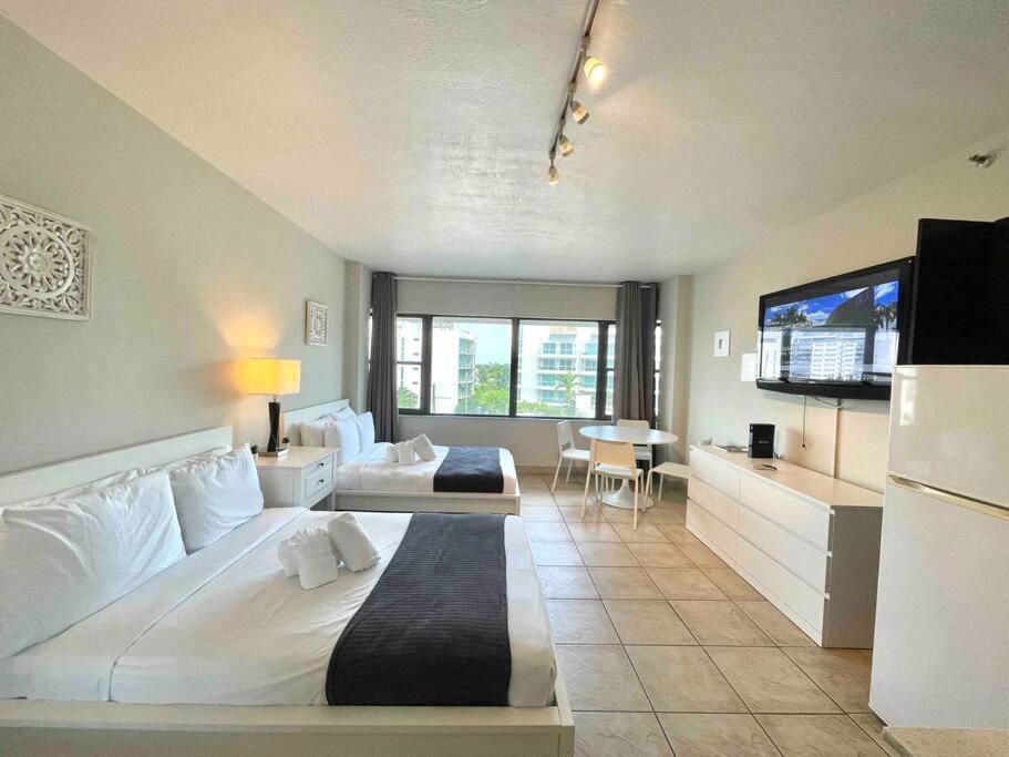 Charming Studio City View! Miami Beach Dış mekan fotoğraf